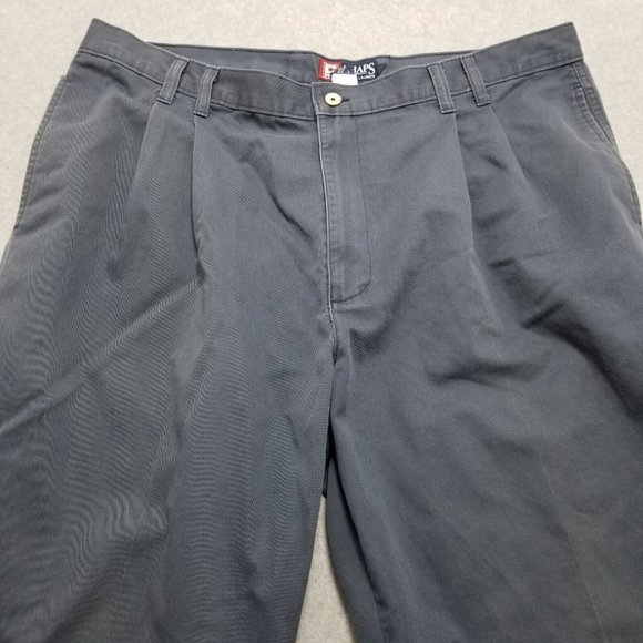 Chaps‎ Ralph Lauren Pants Mens 38x33 Blue Pockets Casual Cotton - Picture 4 of 14